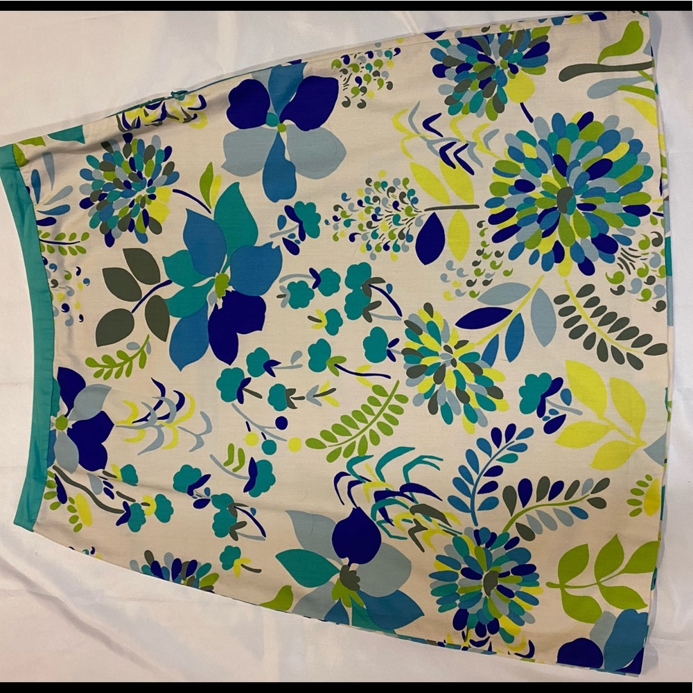 Boden A-line spring/summer cotton skirt